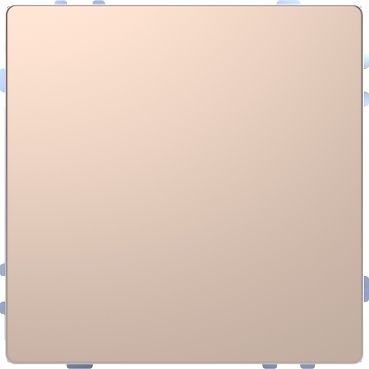 Push-button Pro T, Merten System Design, champagne metallic, matt, Temperature sensor, Touchless mode MTN6185-6051