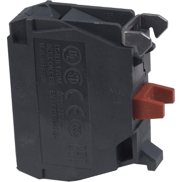 Harmony XB4/XB5 érintkező blokk, 1NC, csavaros csatlakozó, MOQ: 100db ZBE102TQ
