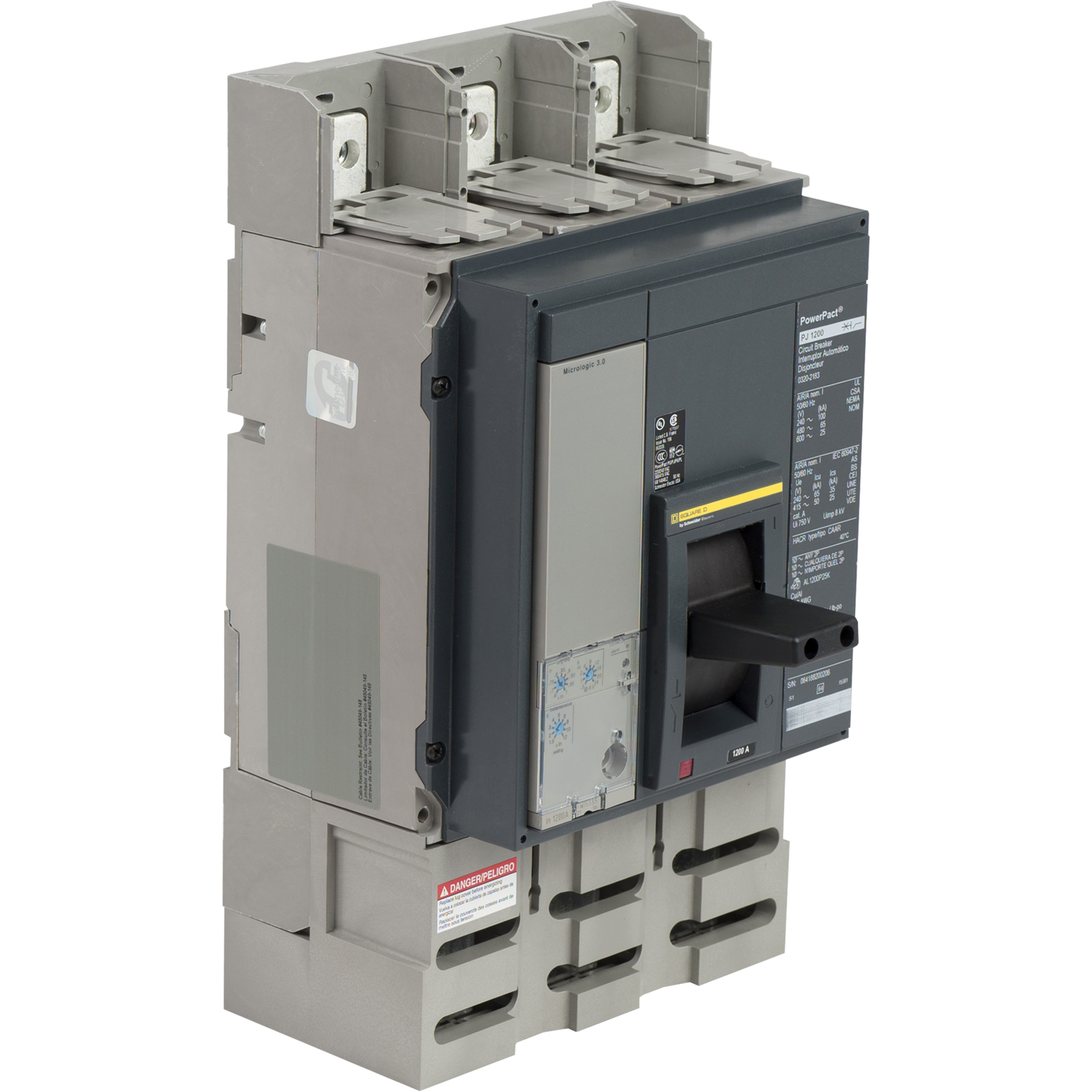 Schneider Electric 03202183 I-Line Powerpact Molded Case Circuit Breaker