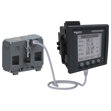 PowerLogic PM53xxR Quick Click power meters Schneider Electric Kurulum süresinde% 75'e kadar tasarruf sağlayan aletsiz, tak ve çalıştır LVCT bağlantılı ölçüm cihazları!