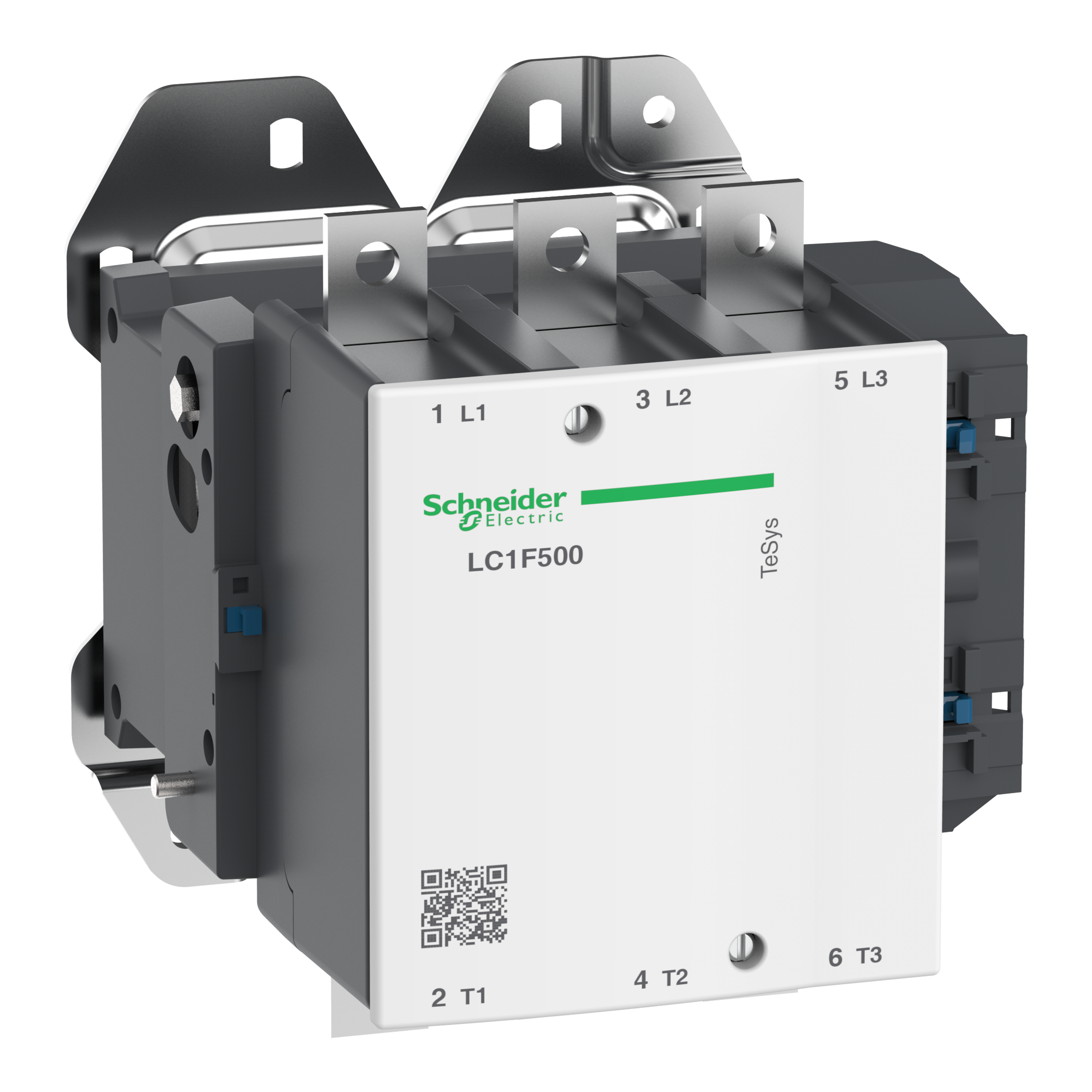 TeSys F contactor - 3P (3 NO) - AC-3 - <= 440 V 500 A - coil 110 V AC