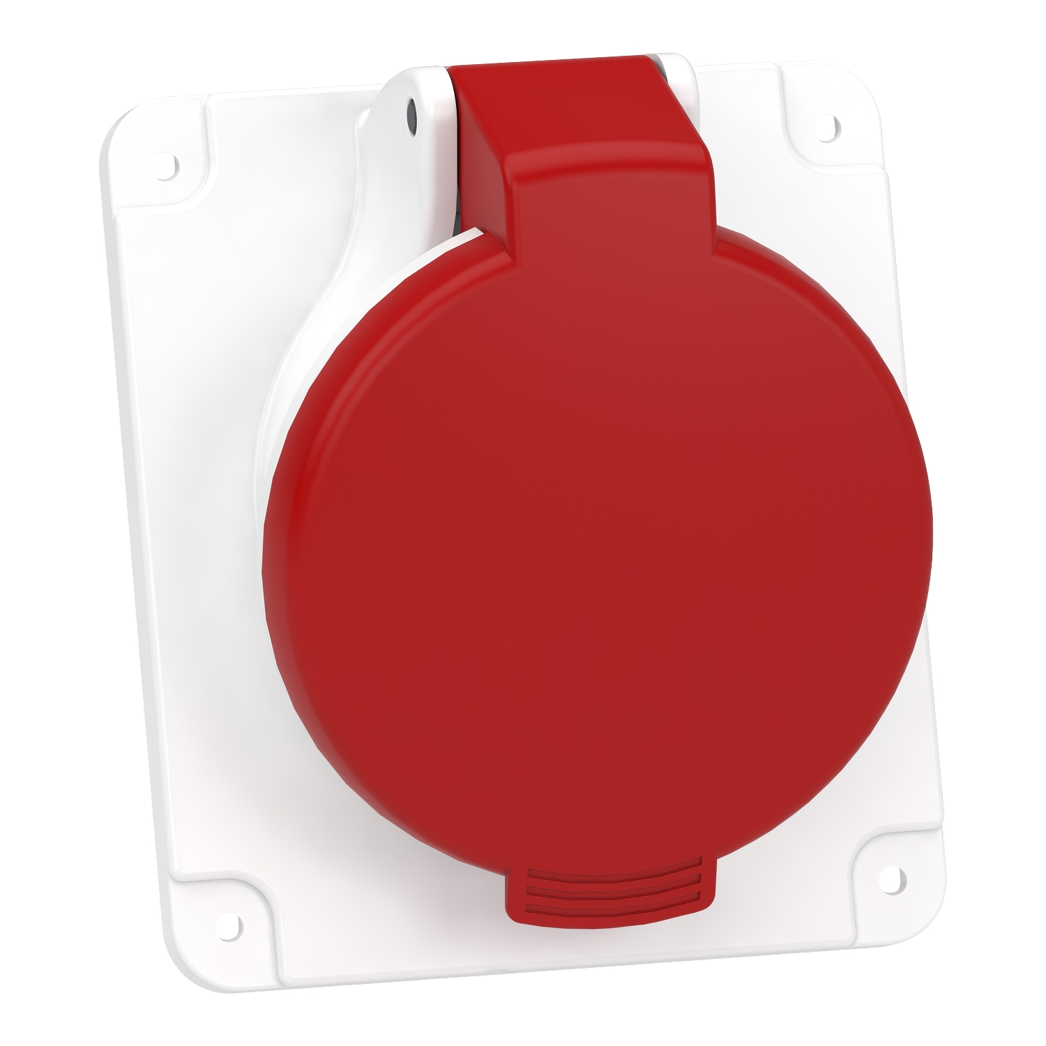 PKF16F435 - Mureva, Priza industriala inclinata, cu surub, 16A, 3P