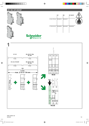 Multi9 Electrical Auxiliaries - Instruction sheet