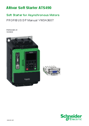 ATS490 PROFIBUS DP Manual (VW3A3607)