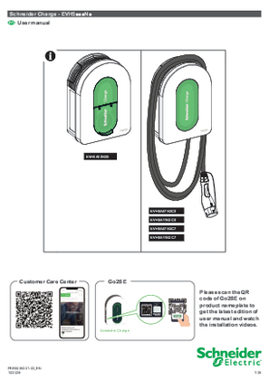 Schneider Charge - User Manual - Long Version - EN