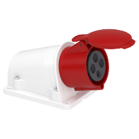  PKY32W434 PKY32W434 UTIČ ZIDNA 32A 3P+E 380-415V IP44, BRZI  