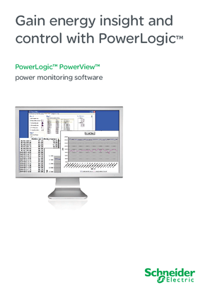 Power management software PowerLogic™ PowerView™