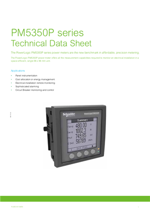 PM5350P Technical Datasheet - Web Version