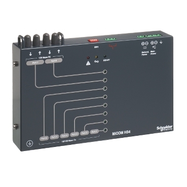 Conmutadores Ethernet MiCOM serie H Schneider Electric Switches Ethernet Seguros y Fiables