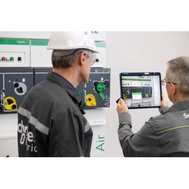 EcoStruxure™ XR Operator Advisor Schneider Electric Empoderando a su fuerza laboral de operaciones y mantenimiento eléctricos con realidad extendida.