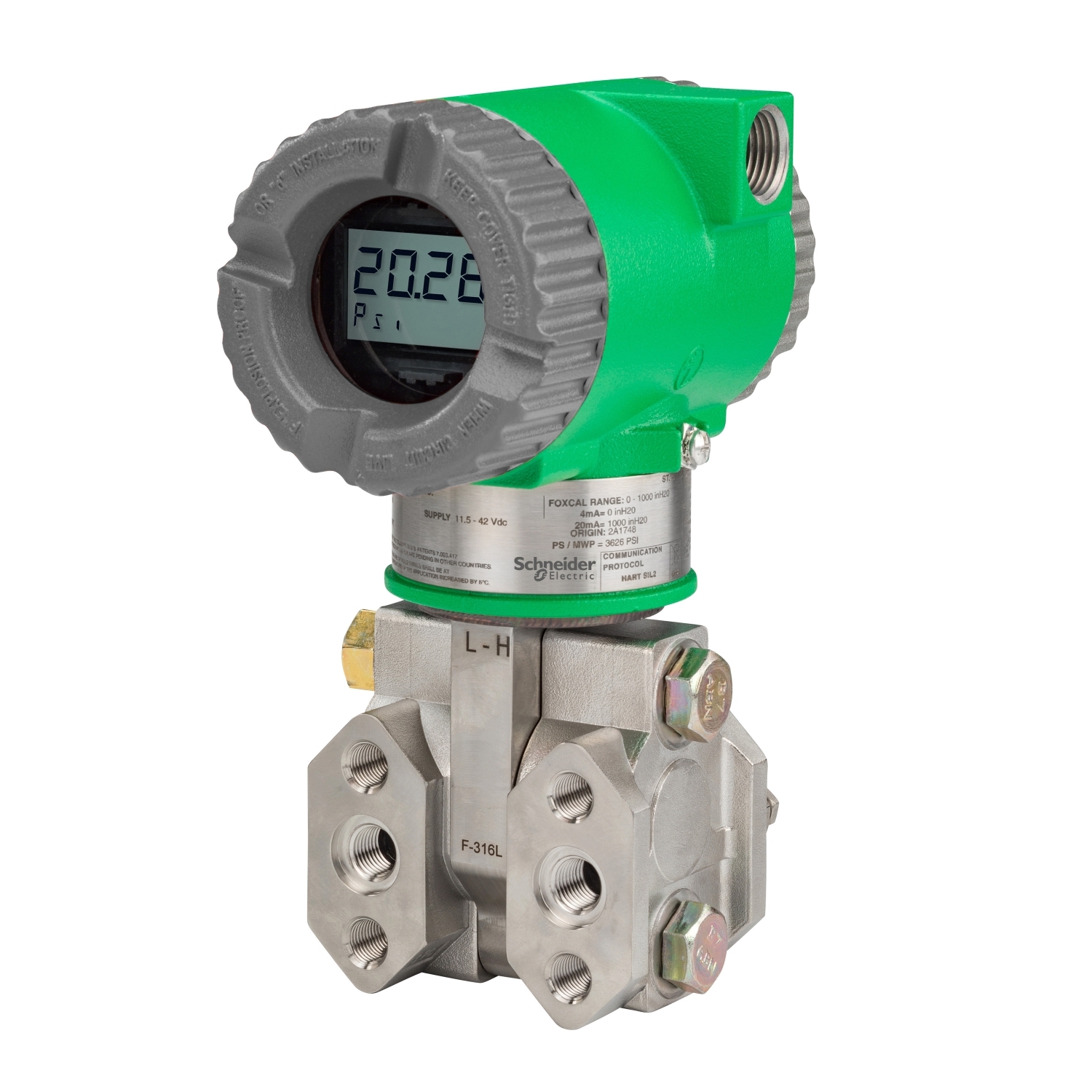 Idp05s Economical Pressure Transmitter With Accuracy Of 0 075 Span Schneider Electric Global