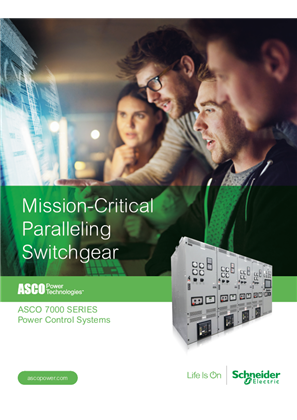 ASCO 7000 SERIES Power Control Systems