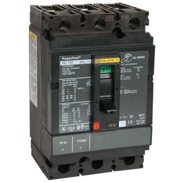 PowerPact Schneider Electric 适于OEM客户的多标准塑壳断路器 15~600A
