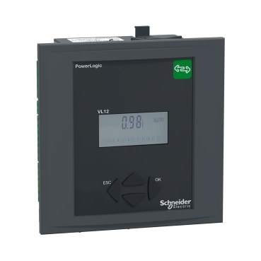 VarPlus Logic Schneider Electric Kontroler baterii kondensatorów z pomiarem parametrów do kompensacji mocy biernej indukcyjnej lub pojemnościowej