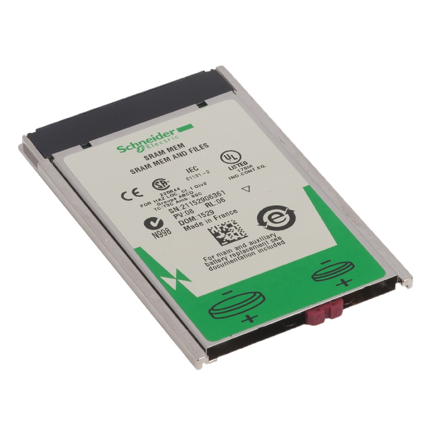 Tsxmrpf004m Sram File Memory Extension For Processor 4096 Kb Schneider Electric Global