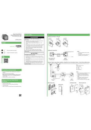 Smart Push-Button Remote Mech Installation Instructions