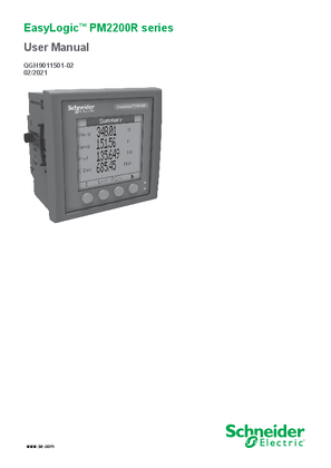 EasyLogic™ PM2200R series User Manual