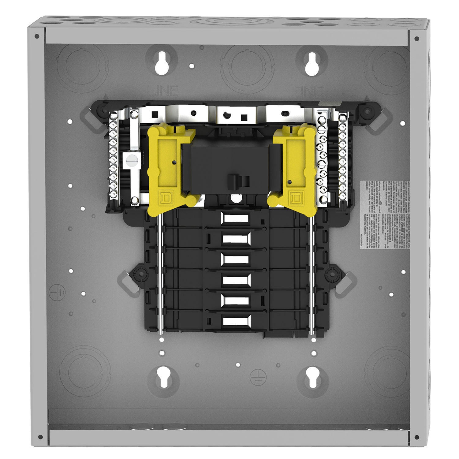 QO112M100P - Load center, QO, 1 phase, 12 spaces, 24 circuits