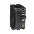 Mini circuit breaker, QO, 20A, 2 pole, 120/240 VAC, 10 kA, plug in mount