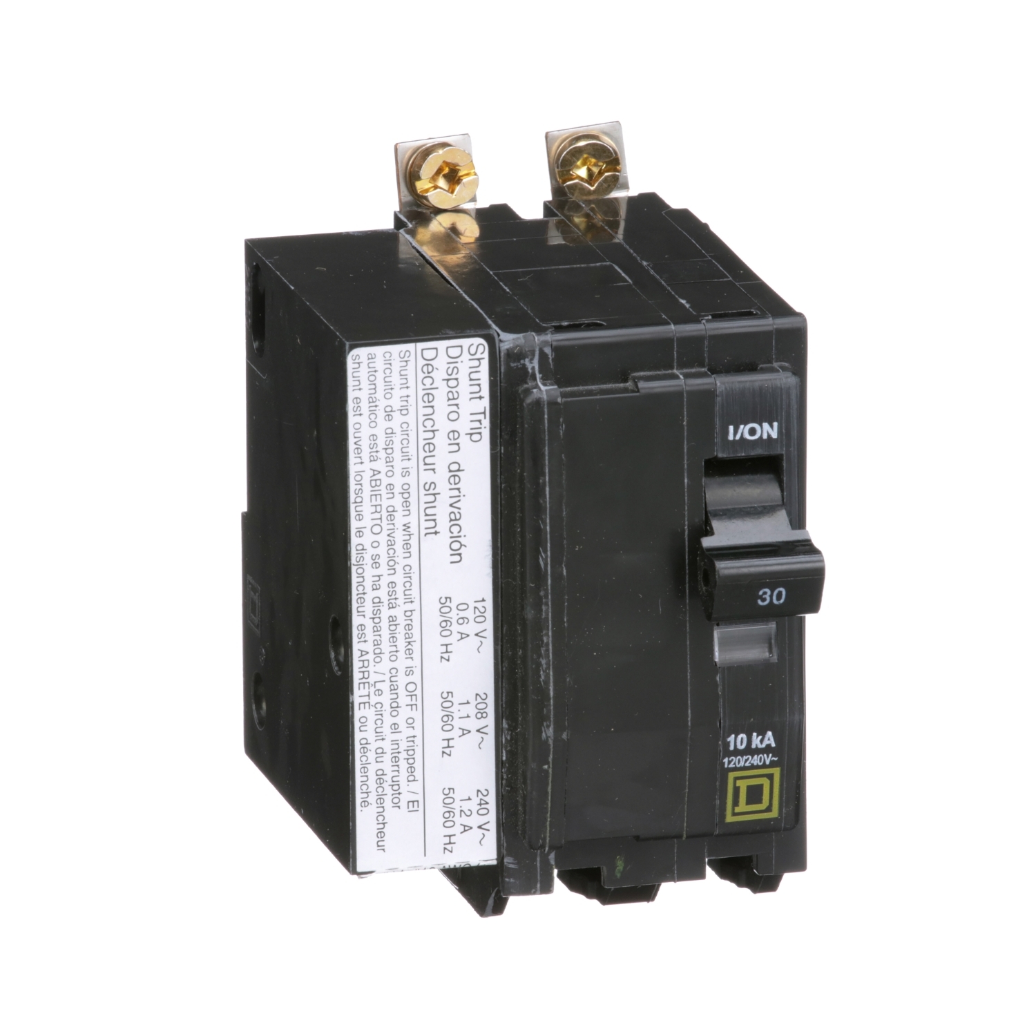 Square D, Circuit Breaker, QO, 2 Pole, 30 Amp, Bolt-In, 120