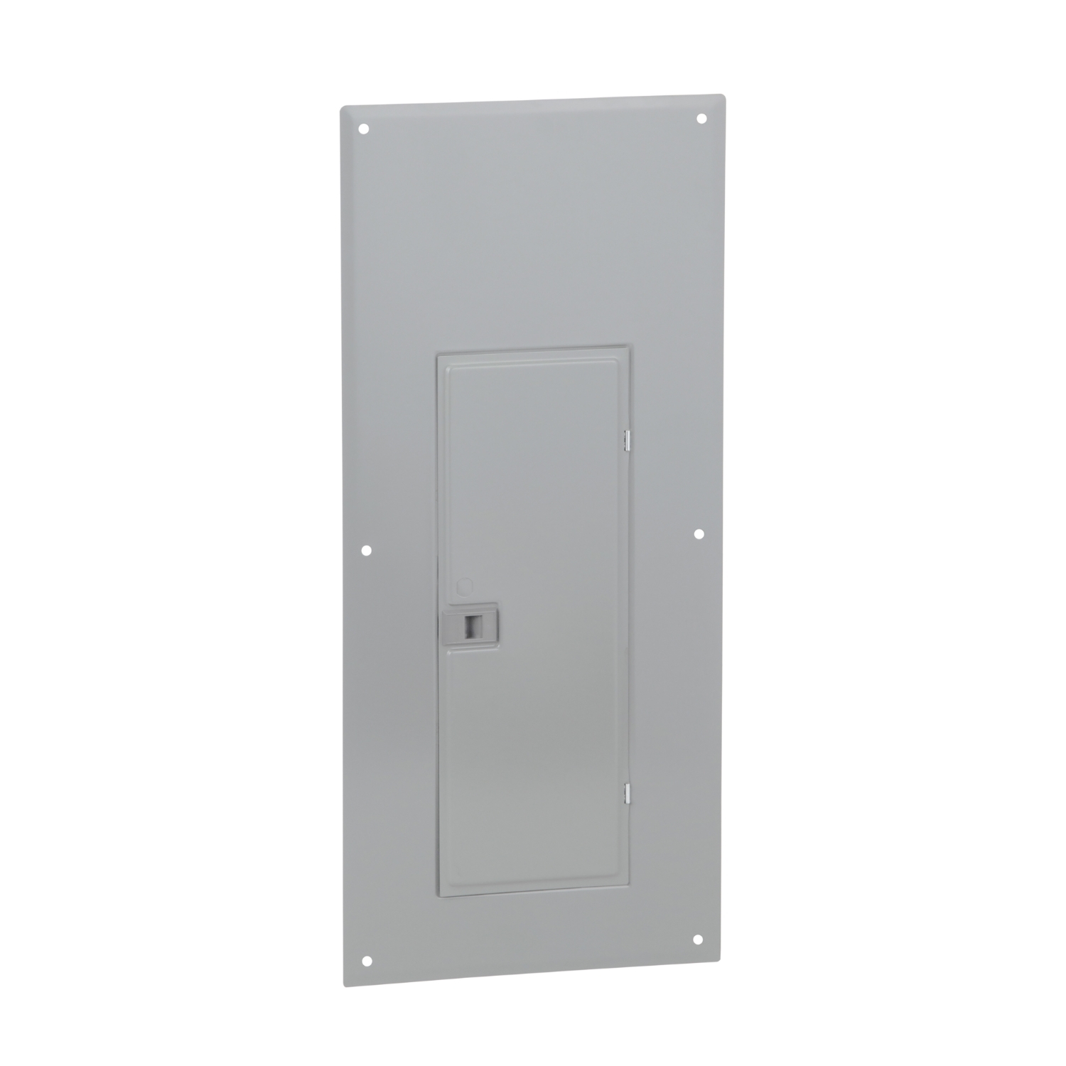 Replacement cover, QO, for 40 space load center, flush, gray