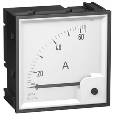 Analog AMP - Panel mounted (72x72 and 96x96) ammeter for standard feeder