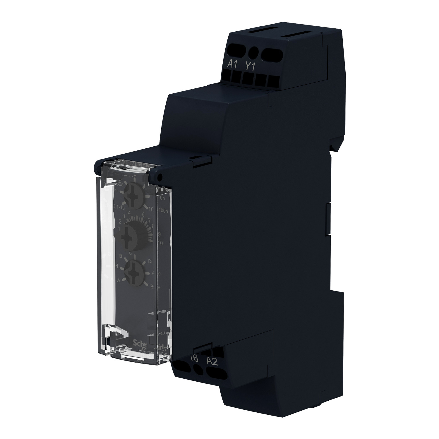 RE17LMBM - Modular timing relay, Harmony, 0.7A, 1s..100h, multifunction, solid state output, 24...240V AC | Schneider Electric Global