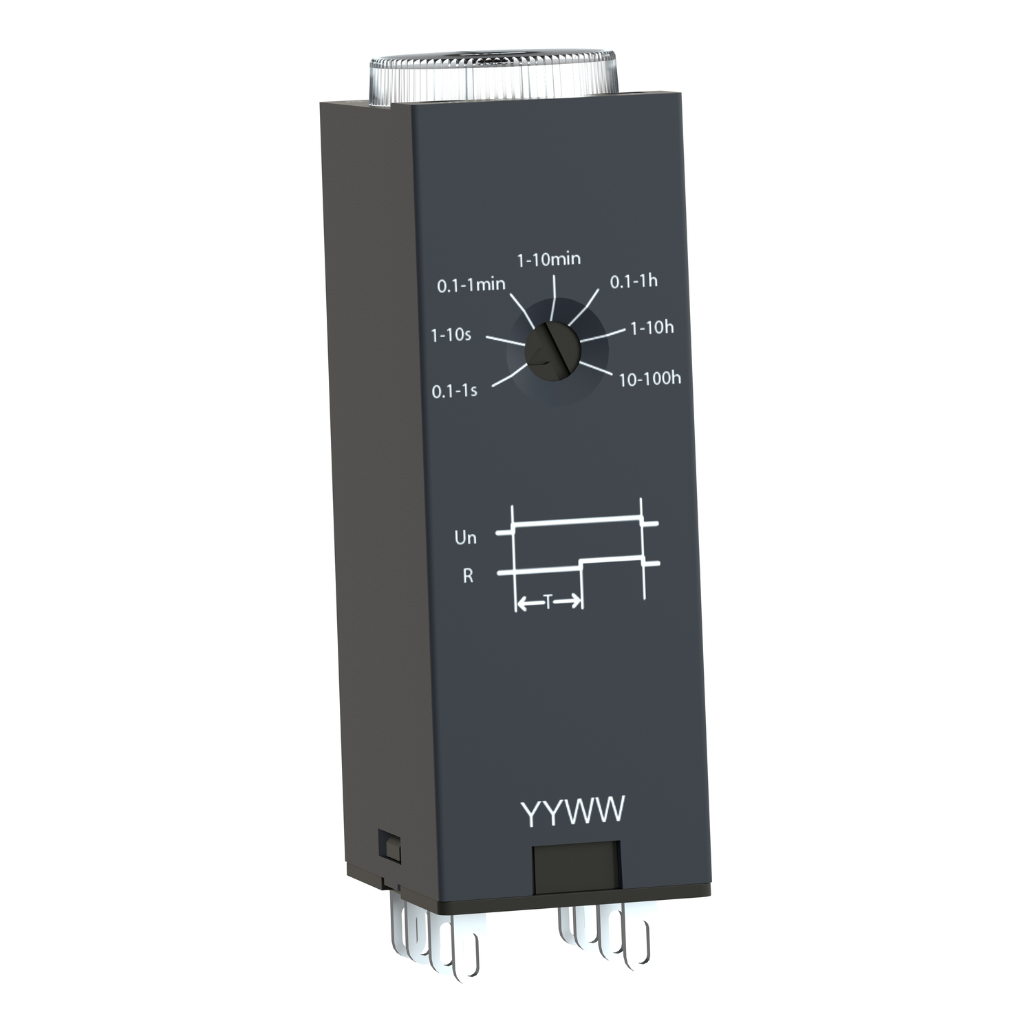 REXL4TMF7 single function relay, Harmony Timer Relays, 5A, 4CO, 0.1s
