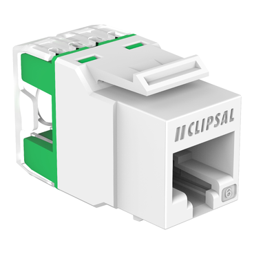 Clipsal Actassi, RJ45 Jack, CAT6 UTP Keystone