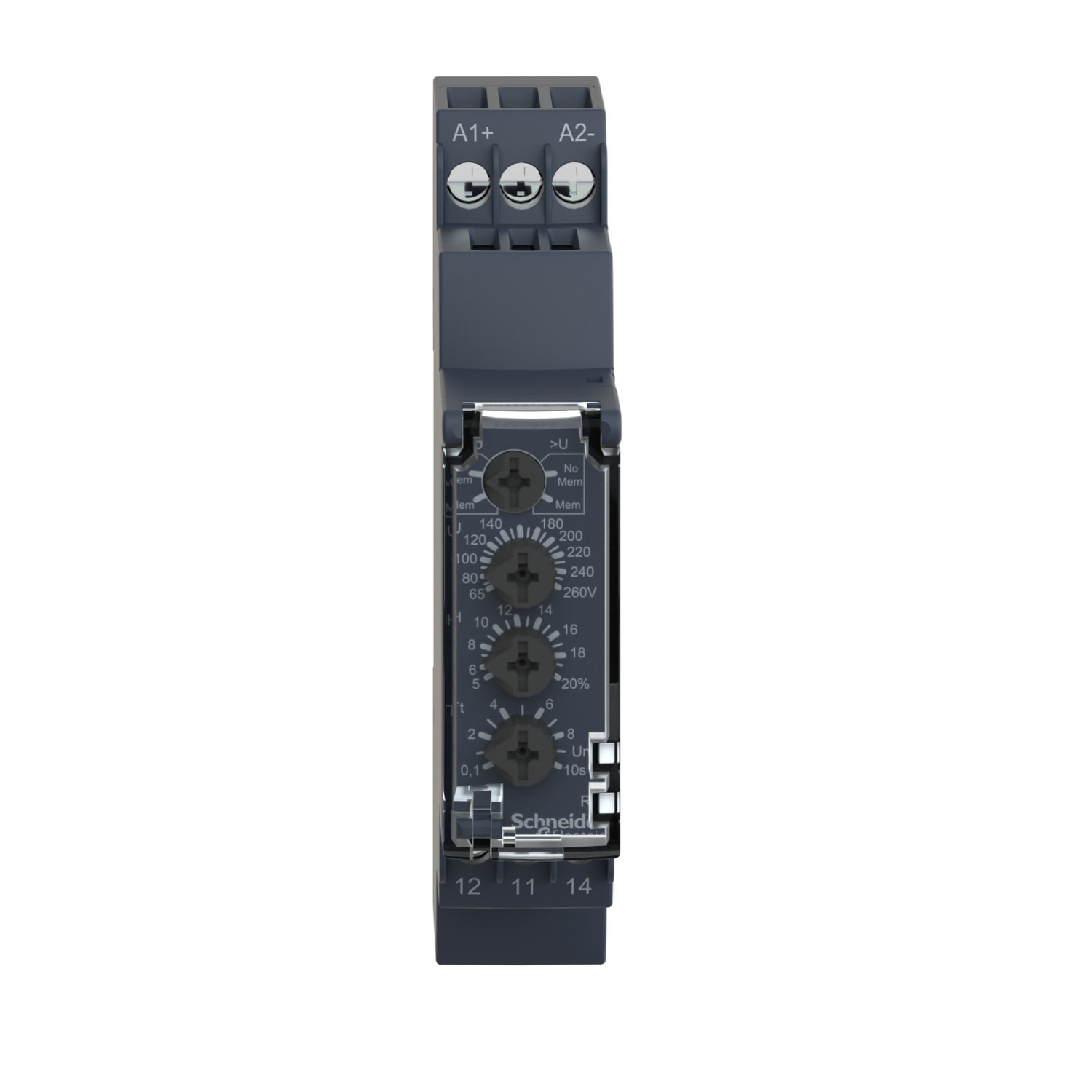 RM17UAS16 - voltage control relay RM17-U - range 20..80 V AC ...