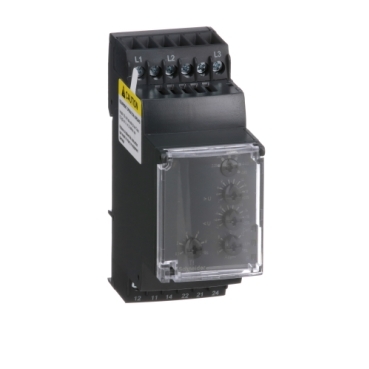 Harmony Control Relays, Modular Multifunction 3 Phase Supply Control Relay, 5A, 2CO, 220...480V AC