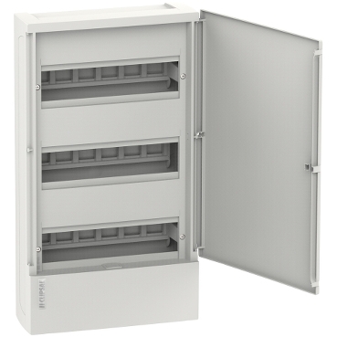 Clipsal Resi MAX, Consumer Switchboard, 3 Row 36 Modules Surface Mounted