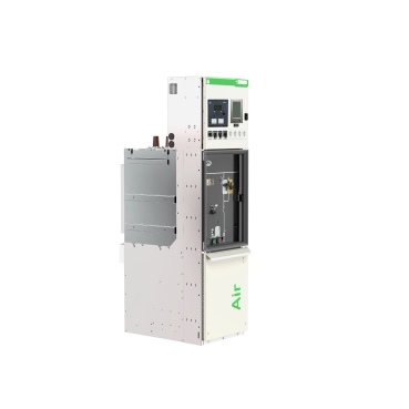 GM AirSeT Schneider Electric 新一代绿色、 智能化创新未来开关设备GM AirSeT ，可广泛应用于12kV电压系统，额定电流可达1250A，开断电流可达31.5kA