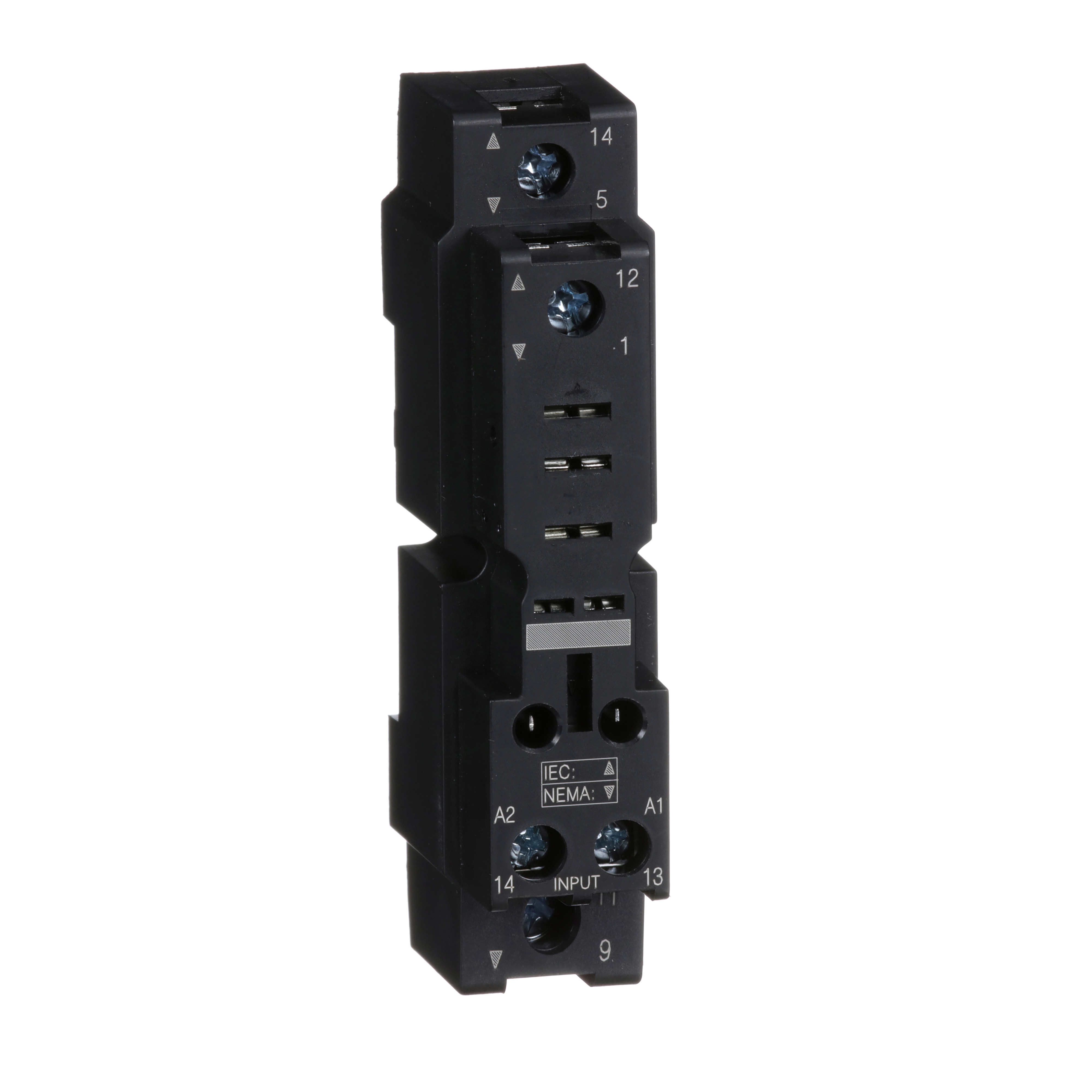 Harmony, plugin relay socket, mixed contact, 16 A, 250 V, screw clamp, for RPM1 relays