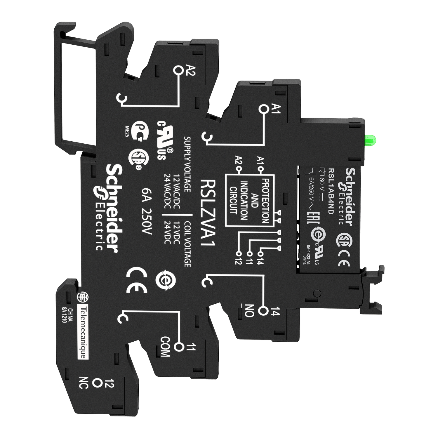 RELAIS ELECTRONIQUE  TRU COMPONENTS Carte relais équipé(e) 1 pc(s)  REL-PCB1 2 1 inverseur (RT) 24 V/DC - Cdiscount Bricolage