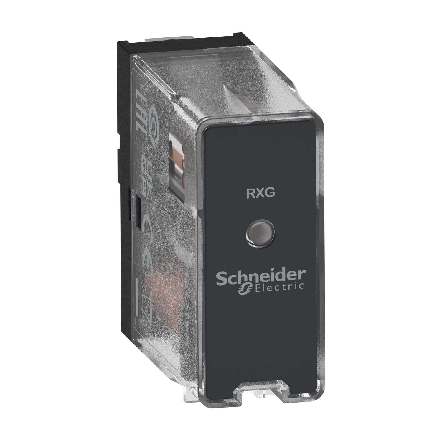 interface plug in relay, Harmony Electromechanical Relays, 10A, 1CO, basic, with LED, without lockable test button, 230V AC