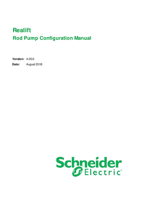 Realift Rod Pump Configuration Manual (sRPC)