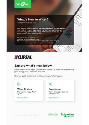 Wiser Home Release Note_Update 7.3.0