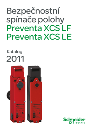 Bezpečnostní spínače polohy Preventa XCS LFa Preventa XCS LE