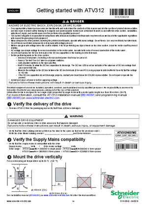1) ATV312 getting Started