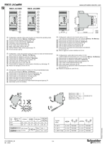 RM35JA3.MW Current control Relay, Instruction Sheet
