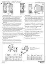 RM35 ATL0MW / ATR5MW / ATW5MW Temperature control relay, Instruction Sheet