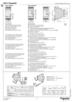 RM35TM...MW Motor control of 3-phase supplies, Instruction Sheet
