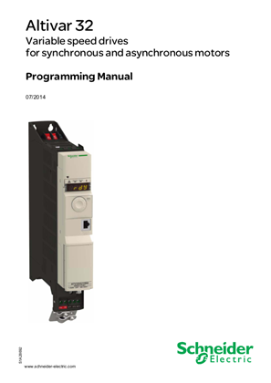 ATV32 Programming manual