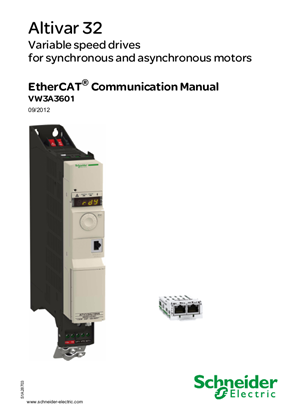 ATV32 EtherCAT Manual: VW3A3601