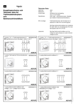 Exxact- Tvättmaskinsbrytare-Instruktionsblad (SV)