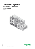 Air Handling Units - Parametric Controllers, User Manual