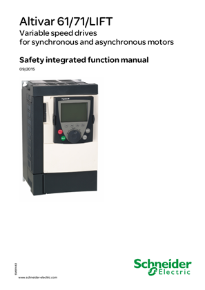 ATV61/71/ LIFT Safety integrated function manual