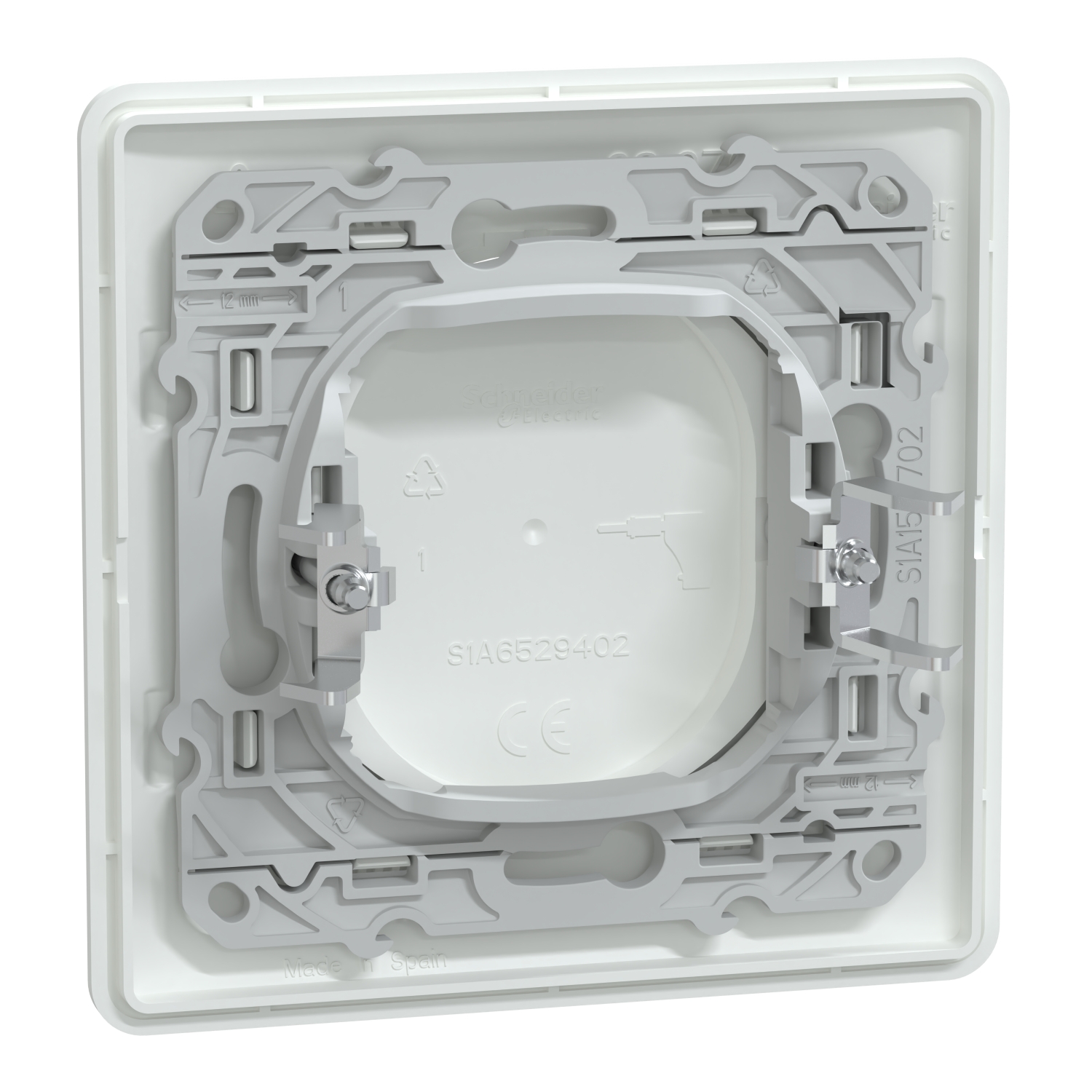 Obturateur Schneider Electric Ovalis blanc