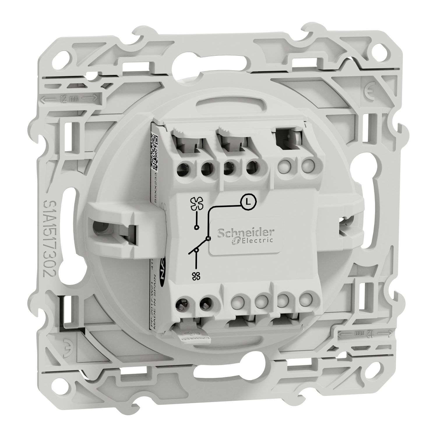 Branchement Interrupteur Vmc 2 Vitesses Avec Arrêt Schneider S520233 - Odace - interrupteur VMC - sans position arrêt - blanc -  Professionnels | Schneider Electric France